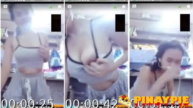 Kathyrine Contillo Nakipag Videocall Sabay Nagpainit Sa Malamig Na Panahon