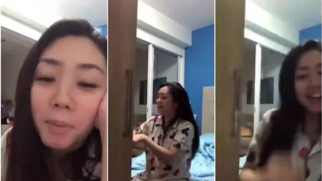 Ayaw Magpakita Ng Partner Nya Kaya Nagtago Sa Kabinet Habang Nagpapa Blowjob